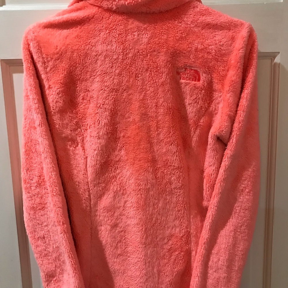 Womens north face fleece XS peach color